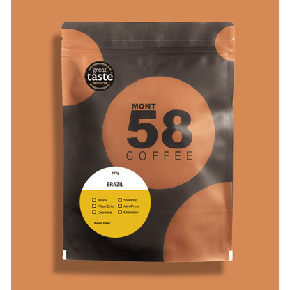 Mont58 - MONT58 Brazil Single Origin Coffee Beans - Coffee Beans - Prime Coffee Suppliers