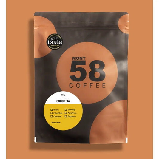 Mont58 - MONT58 Colombia Single Origin Coffee Beans - Coffee Beans - Prime Coffee Suppliers