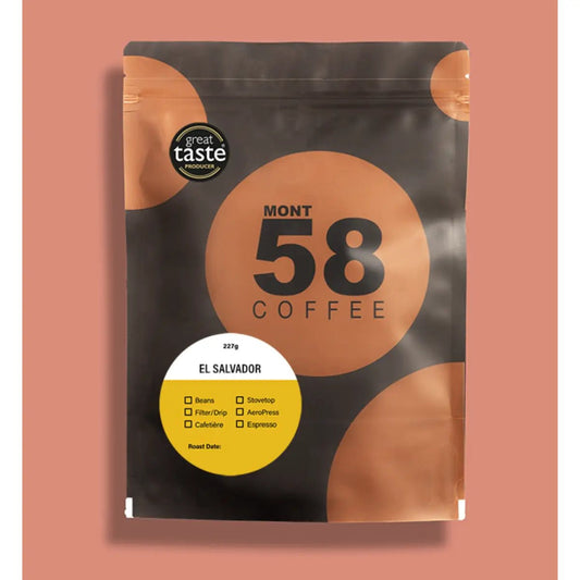 Mont58 - MONT58 El Salvador Single Origin Coffee Beans - Coffee Beans - Prime Coffee Suppliers