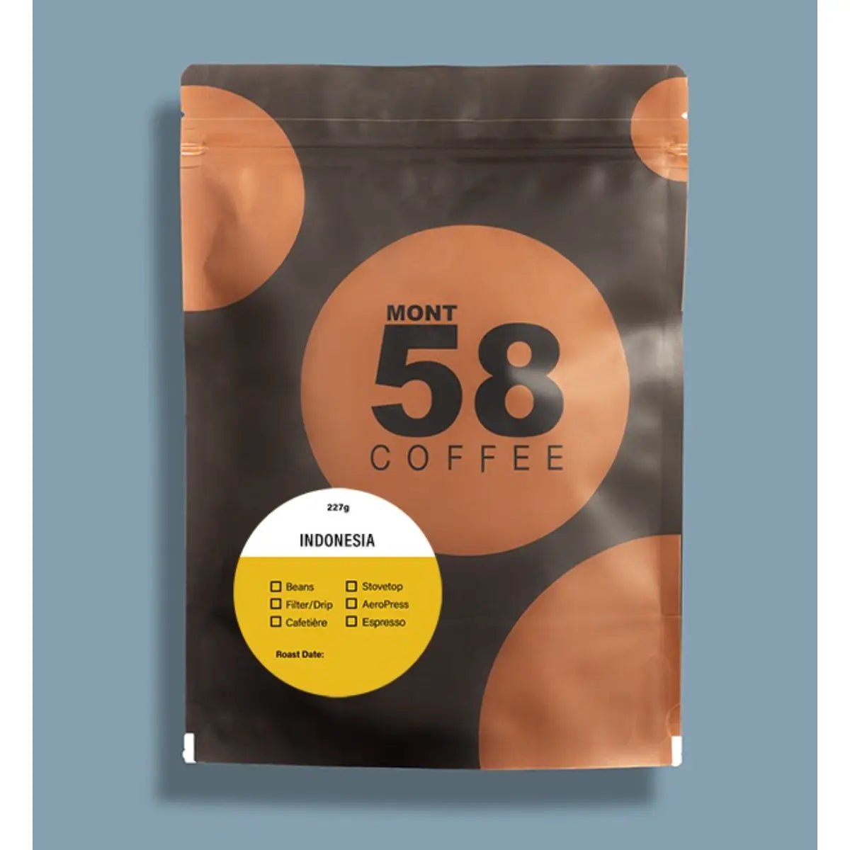 Mont58 - MONT58 Indonesia Single Origin Coffee Beans - Coffee Beans - Prime Coffee Suppliers