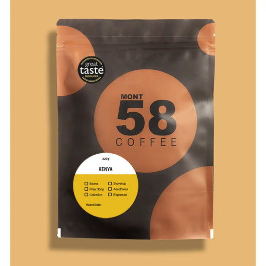Mont58 - MONT58 Kenya Single Origin Coffee Beans - Coffee Beans - Prime Coffee Suppliers
