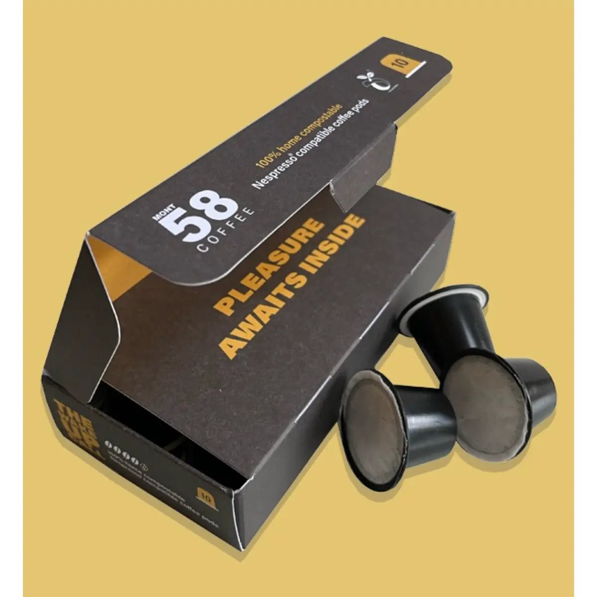 Mont58 - MONT58 Nespresso Compatible Coffee Pods - Coffee Beans - Prime Coffee Suppliers