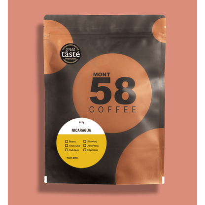 Mont58 - MONT58 Nicaragua Single Origin Coffee Beans - Coffee Beans - Prime Coffee Suppliers