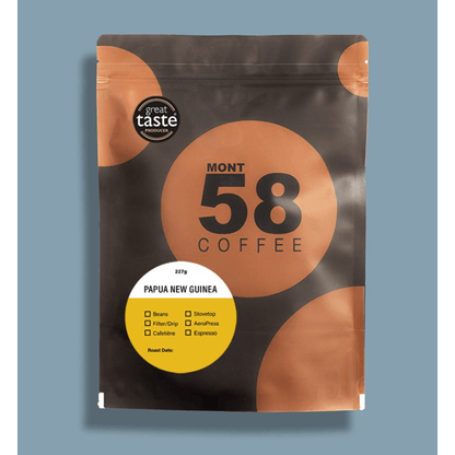 Mont58 - MONT58 Papua New Guinea Organic Coffee Beans - Coffee Beans - Prime Coffee Suppliers