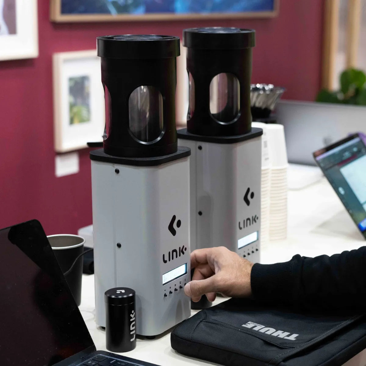 Nucleus Link Portable Coffee Sample Roaster - Altitude Calibration & Density Measurement 