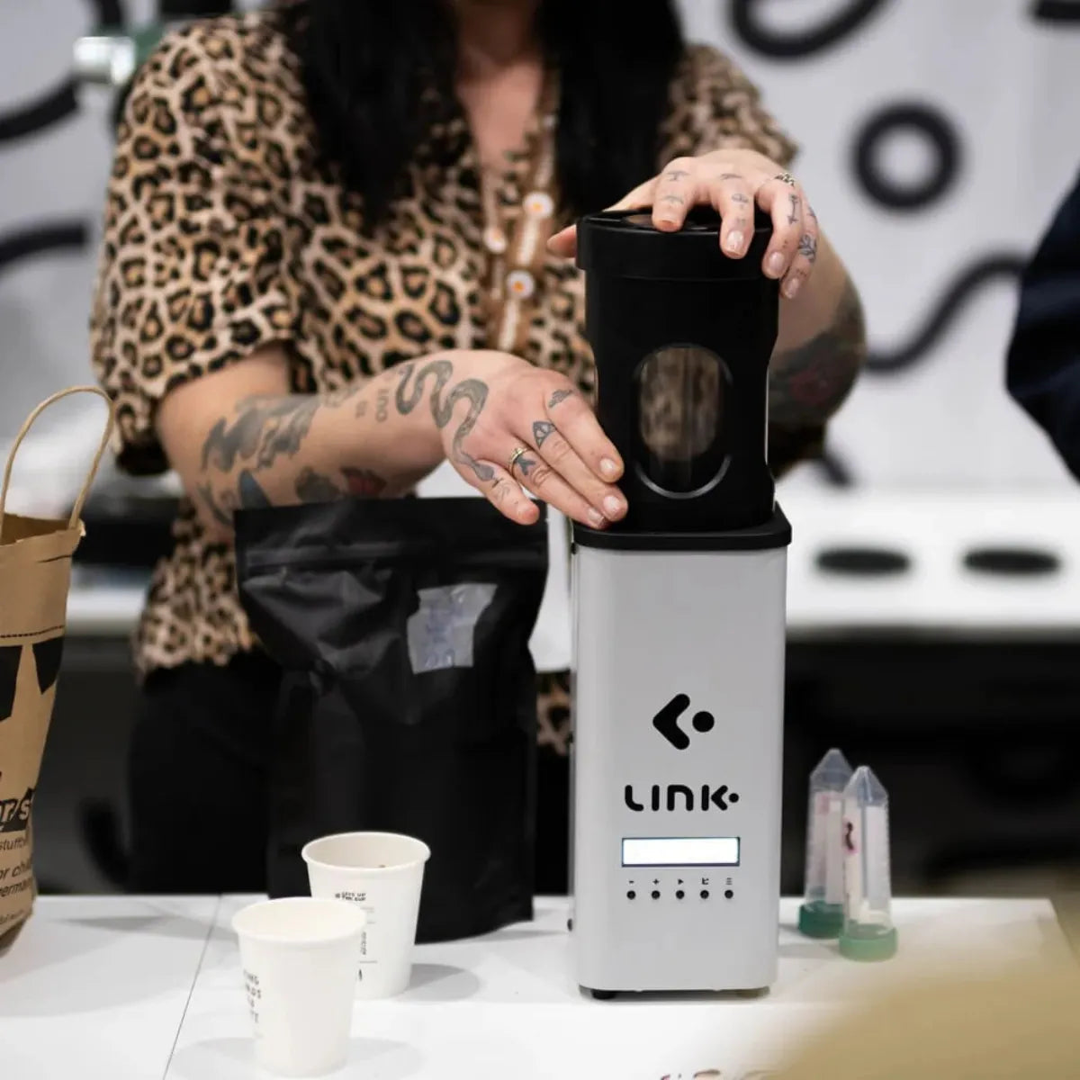 Nucleus Link Portable Coffee Sample Roaster - Altitude Calibration & Density Measurement 