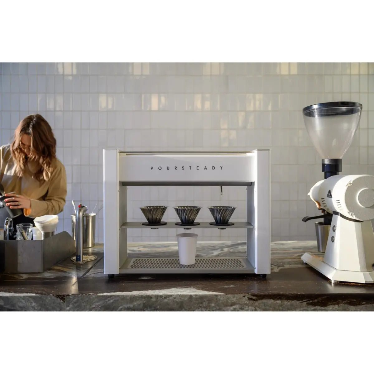 Poursteady - Poursteady PS1 - 3C Pour - Over System - Drip Coffee Maker - Pour Over - Prime Coffee Suppliers
