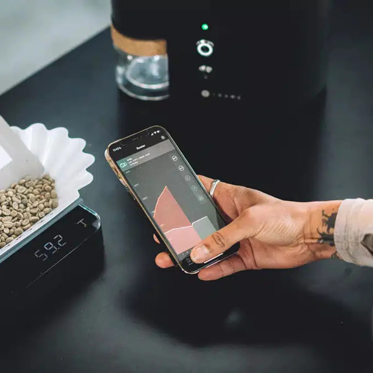 IKAWA Pro 100 Digital 100g Coffee Roaster