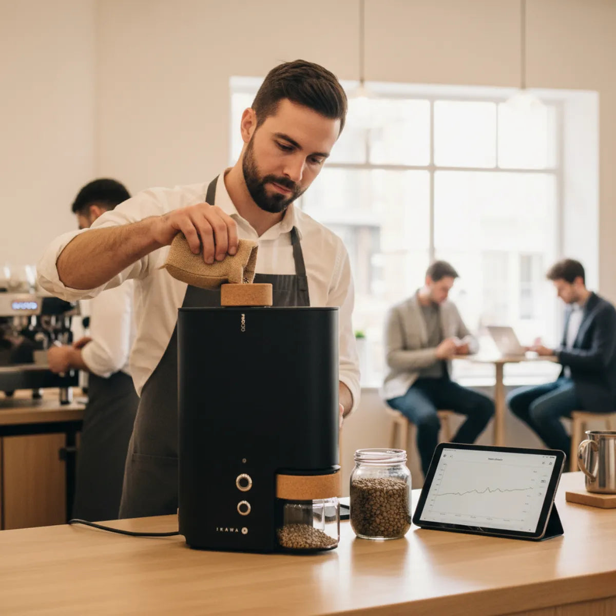 IKAWA Pro 100 Digital 100g Coffee Roaster