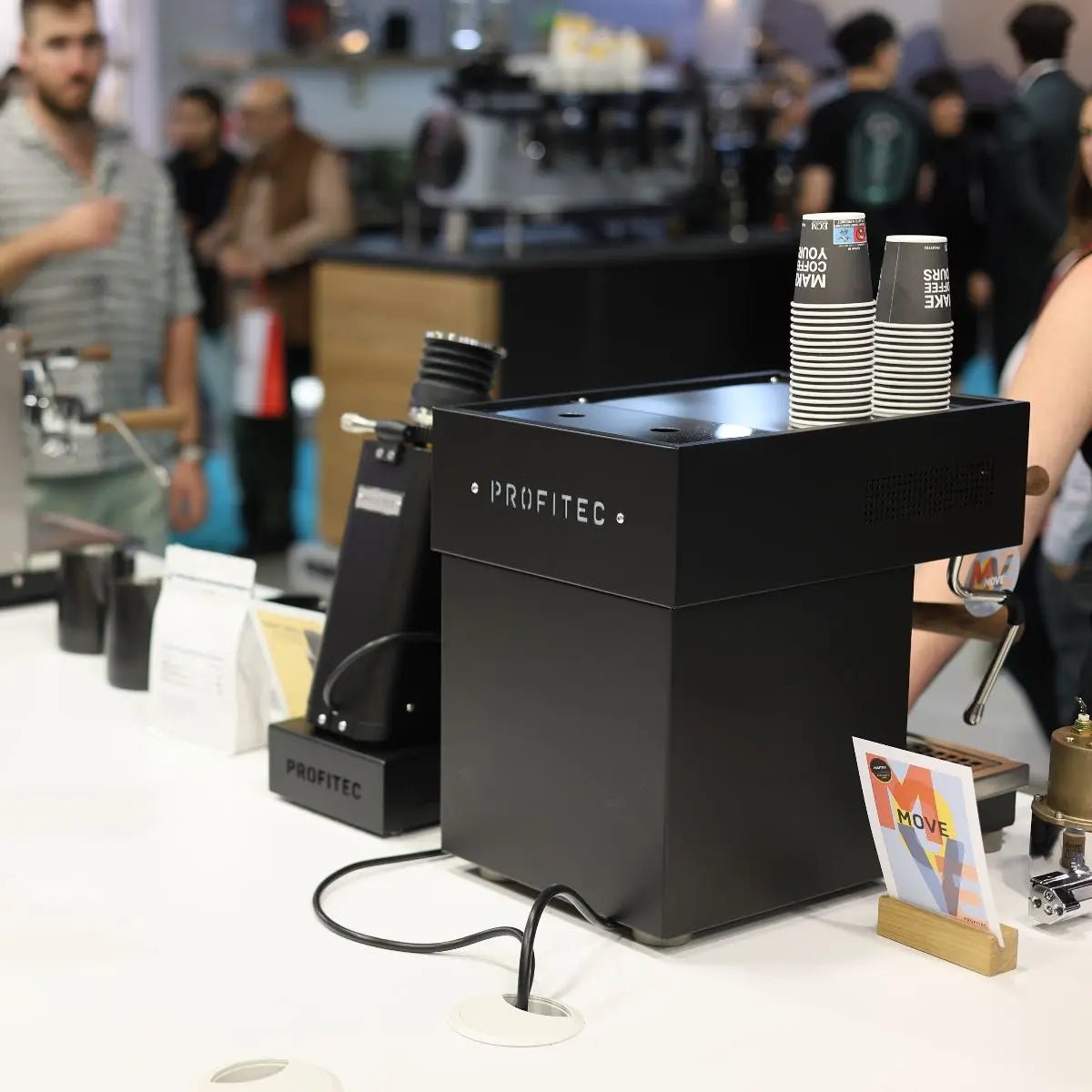 Profitec Move Espresso Machine + Mazzer Philos I189D & I200D Grinder - Home Bundle Kit - Coffee Machine