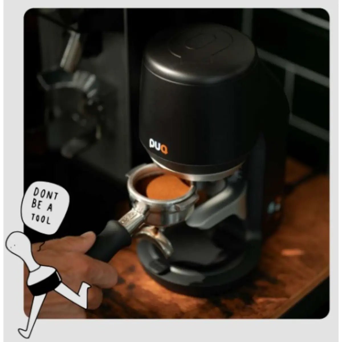 Puqpress - PUQPRESS Light Mini Free Standing Automatic Tamper | 58, 58.3mm - Coffee Tamper - Prime Coffee Suppliers
