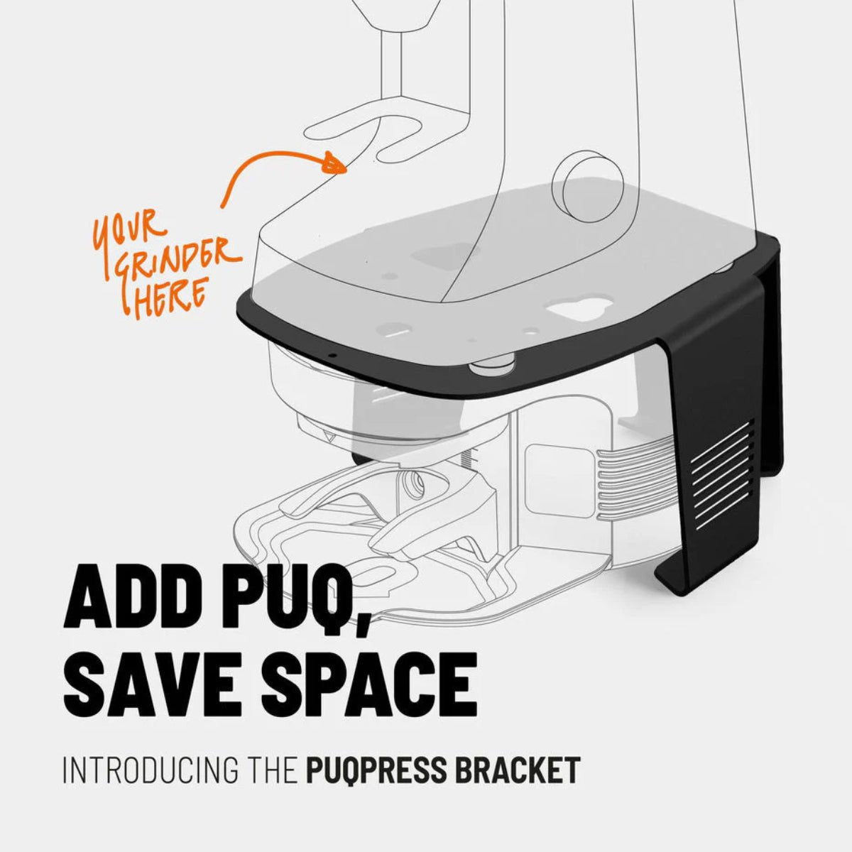Puqpress - Puqpress M4 Bracket | Universal Grinder Integration Kit - Accessories - Prime Coffee Suppliers