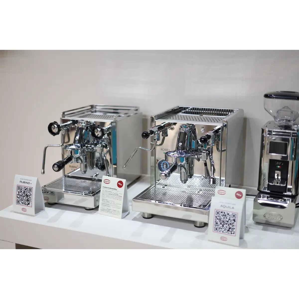 Quick Mill - Quick Mill Aquila Espresso Machine - PID Control and Rotary Pump - Coffee Machine - Prime Coffee Suppliers