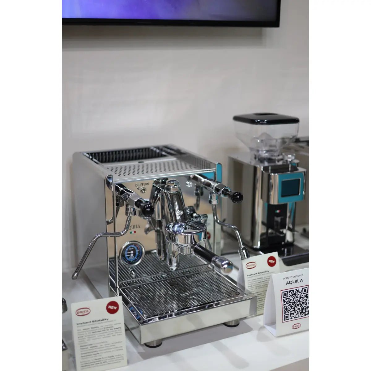 Quick Mill - Quick Mill Aquila Espresso Machine - PID Control and Rotary Pump - Coffee Machine - Prime Coffee Suppliers