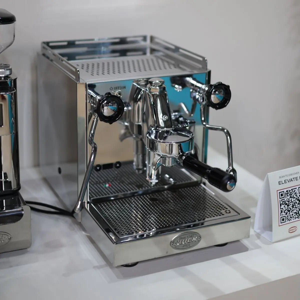 Quick Mill - Quick Mill Elevate R Espresso Machine - Dual Boiler Technology and PID Control - Coffee Machine - Prime Coffee Suppliers