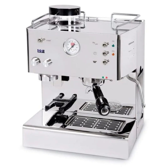 Quick Mill - Quick Mill Pegaso PID Espresso Machine - with Integrated Coffee Grinder - Coffee Machine - Prime Coffee Suppliers