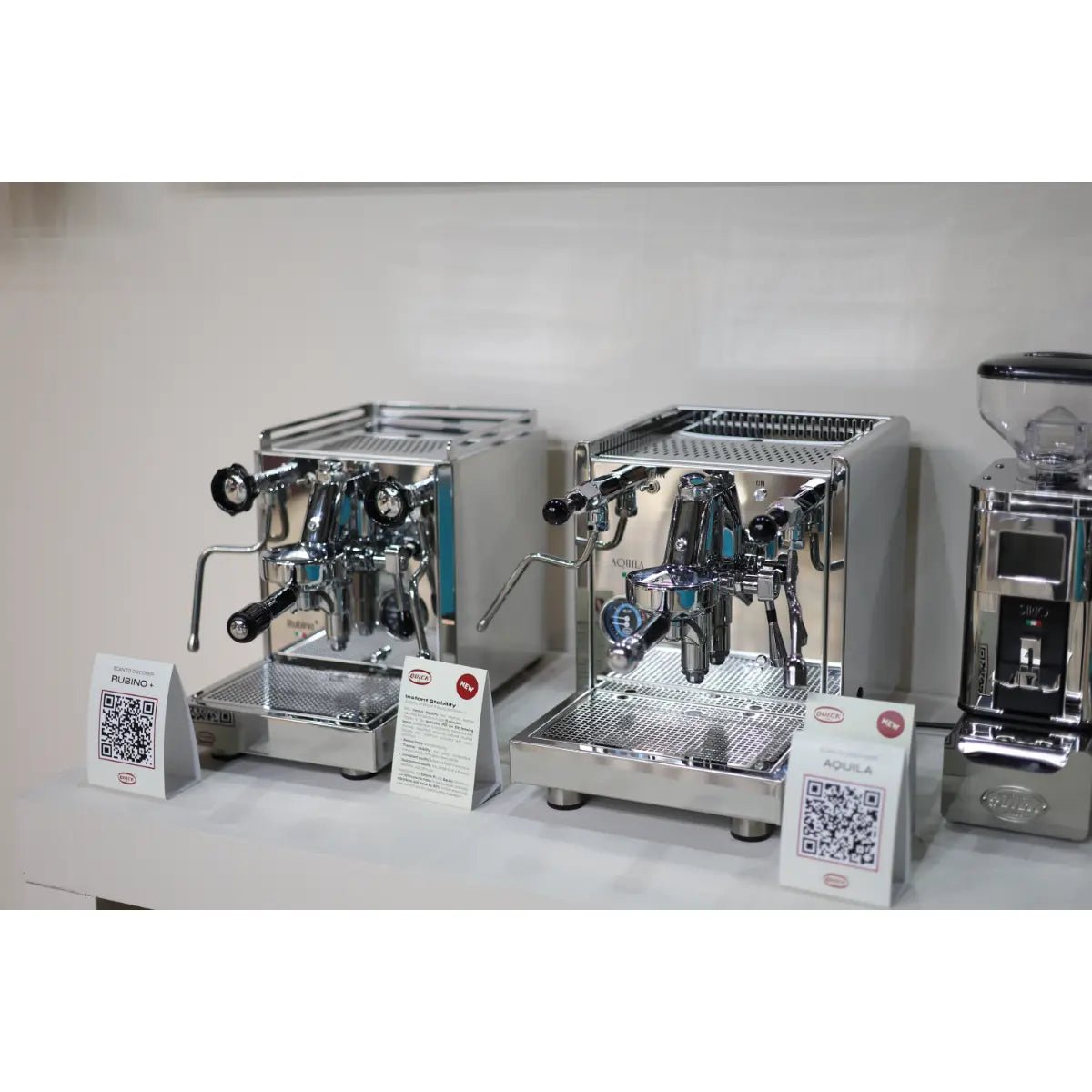 Quick Mill - Quick Mill Rubino Plus Espresso Machine - HX Boiler Technology and PID Control - Coffee Machine - Prime Coffee Suppliers