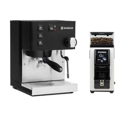 Rancilio Silvia Home Espresso Machine + Stile Grinder - Home Bundle Kit - Espresso Machine - Prime Coffee Suppliers