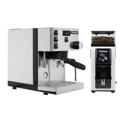 Rancilio - Rancilio Silvia Pro X Espresso + Stile Grinder - Home Bundle Kit - Espresso Machine - Prime Coffee Suppliers