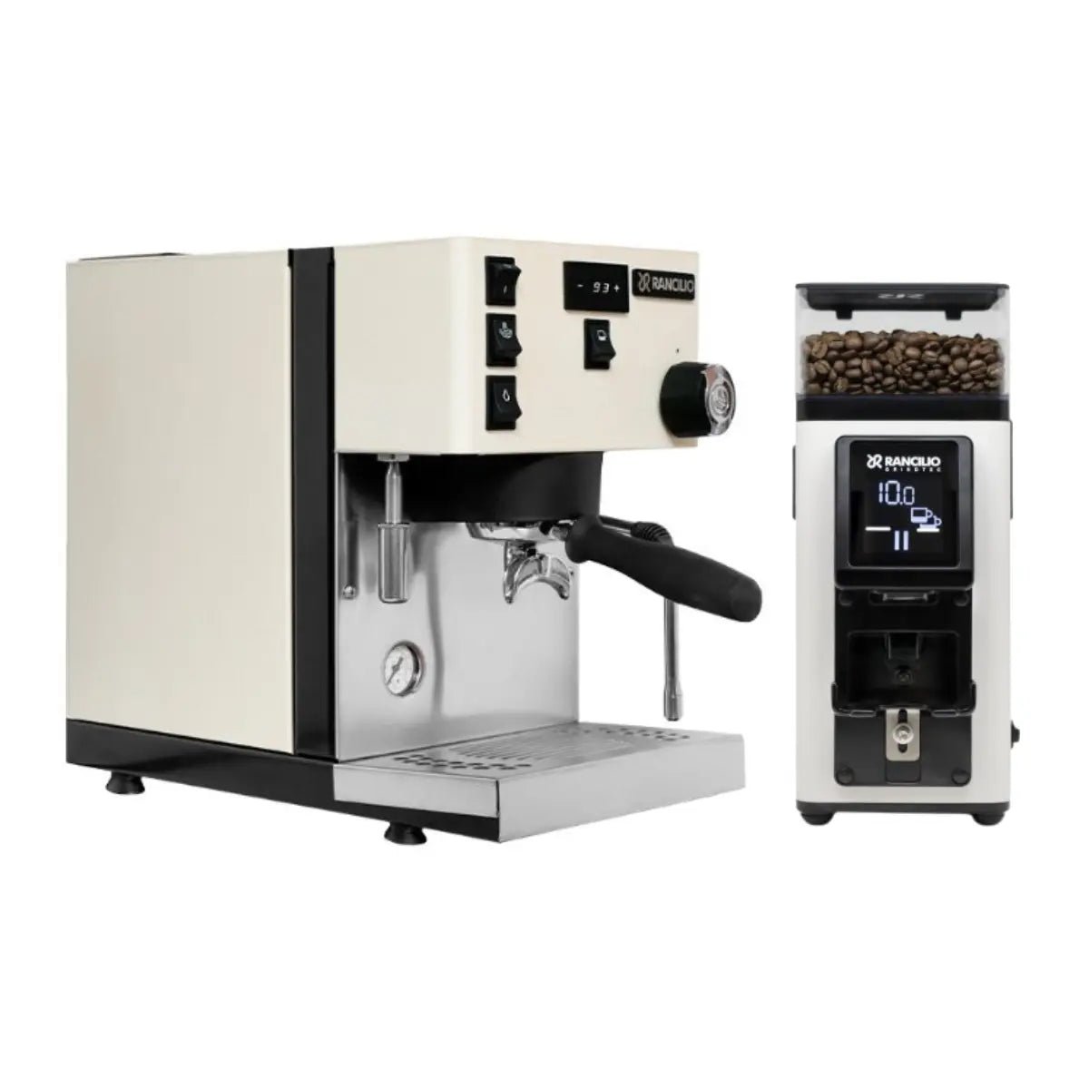 Rancilio - Rancilio Silvia Pro X Espresso + Stile Grinder - Home Bundle Kit - Espresso Machine - Prime Coffee Suppliers