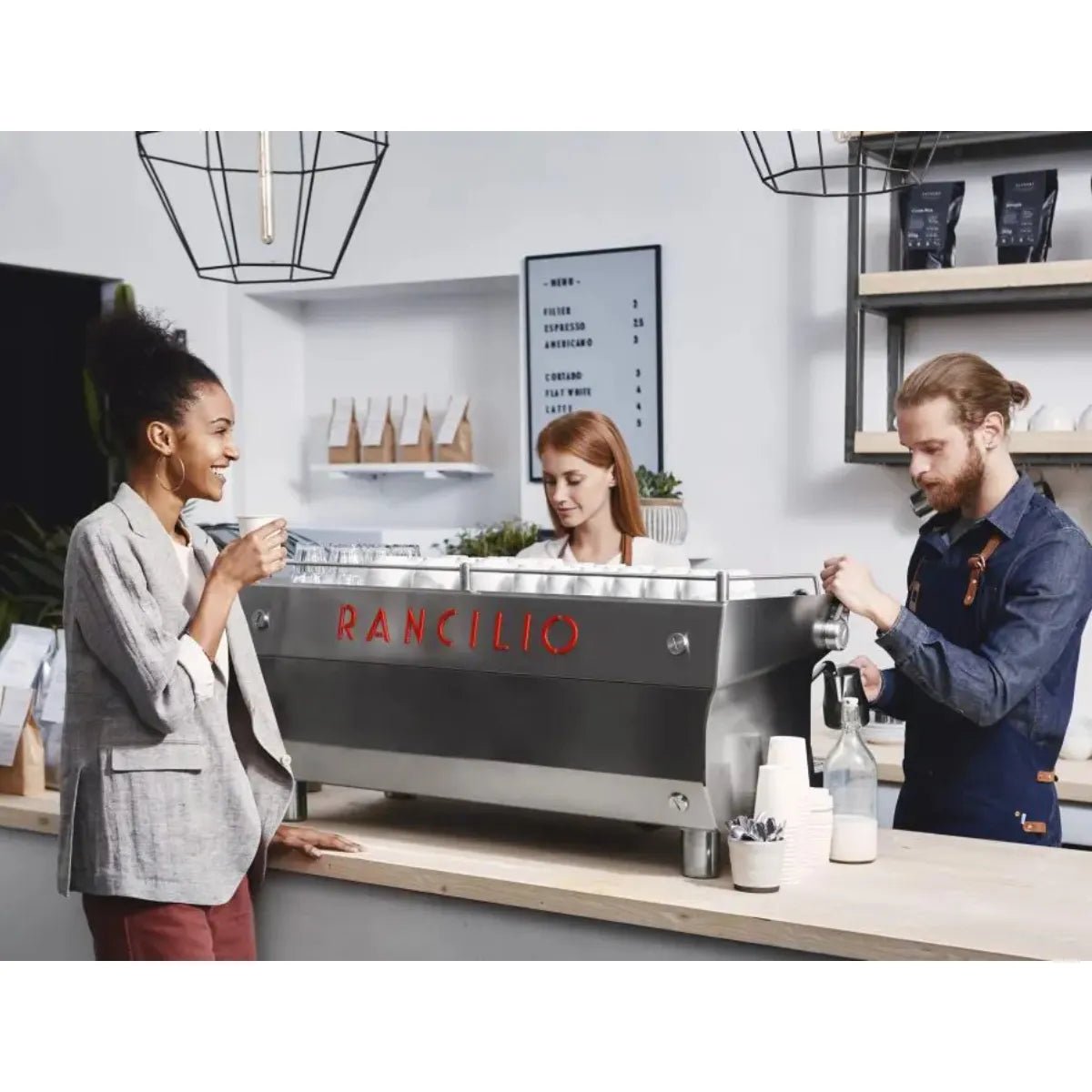 Rancilio Speciality RS1 Advanced Multi - Boiler, Pre - Infusion & Post - Infusion Espresso Machine - Prime Coffee Suppliers
