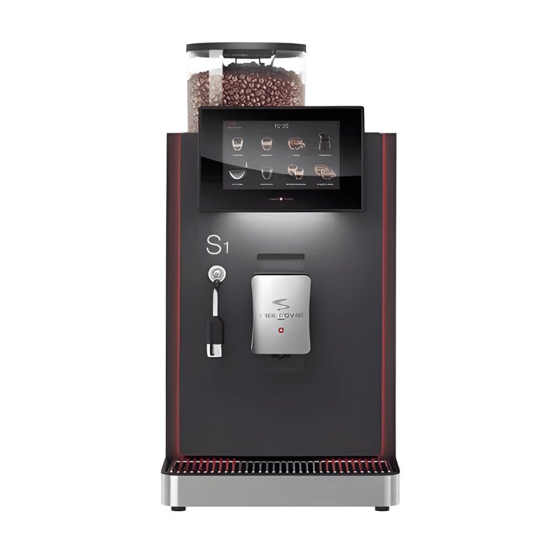 Rex - Royal - Rex Royal S1 Bean to Cup Coffee Machine + 7 Litre Milk Fridge, Installation and Service Package - Bundle Kit - Prime Coffee Suppliers