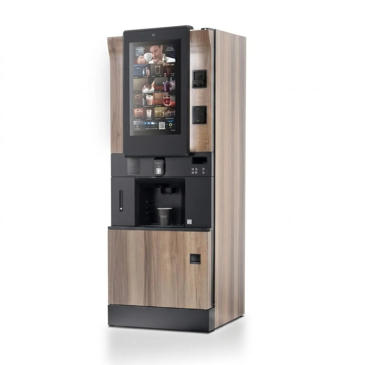 Rhea rhFS2.touch24 Coffee Machine - Bean to Cup + 500 or 300 Cups per Day - Vending Coffee Machine - Prime Coffee Suppliers