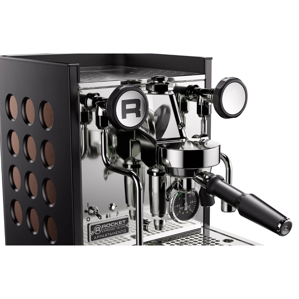 Rocket Espresso - Rocket Appartamento TCA Espresso Machine + Giannino Grinder - Home Bundle Kit - Coffee Machine - Prime Coffee Suppliers