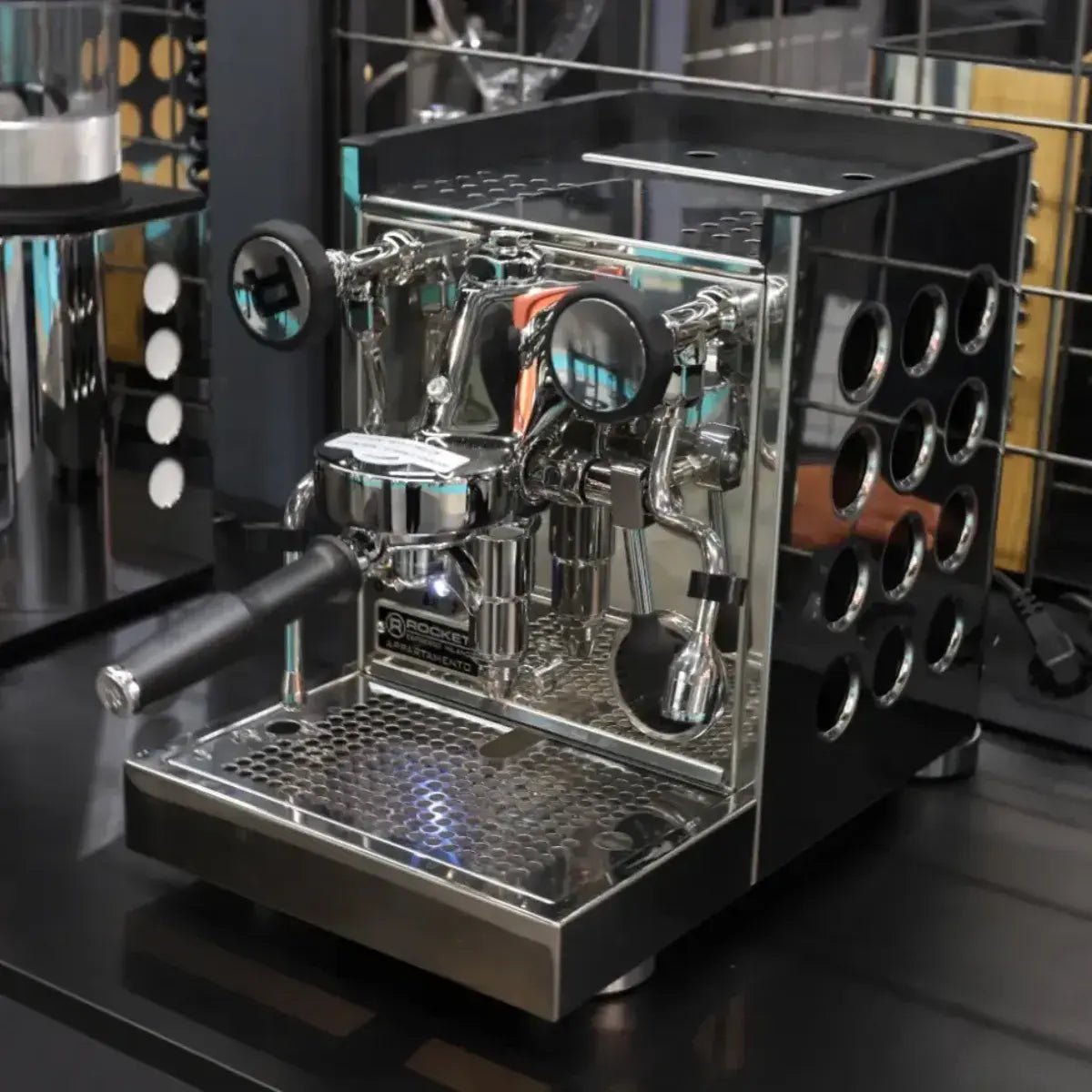 Rocket Espresso - Rocket Appartamento TCA Espresso Machine - Temperature Control - Steel/White - Coffee Machine - Prime Coffee Suppliers