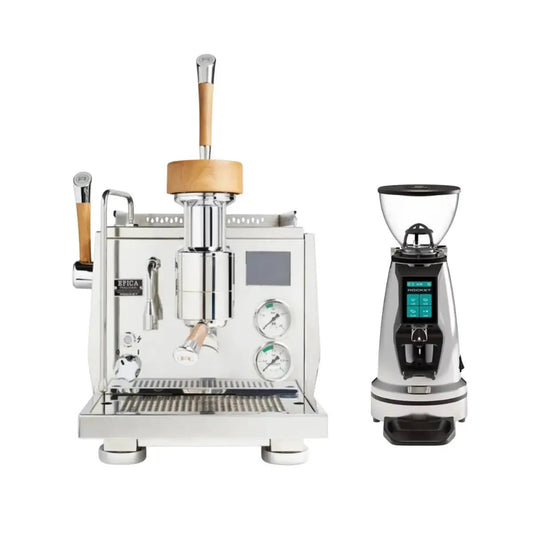 Rocket Espresso - Rocket Epica Espresso Machine + Spluga Élite Grinder - Home Bundle Kit - Espresso Machine - Prime Coffee Suppliers