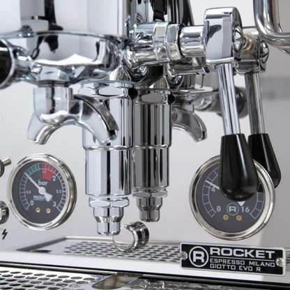 Rocket Espresso - Rocket Giotto Cronometro R Espresso Machine - Rotary Pump - Espresso Machine - Prime Coffee Suppliers