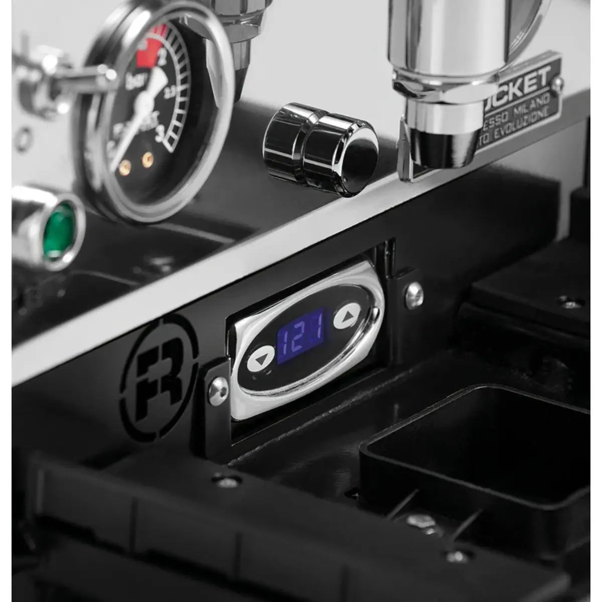 Rocket Espresso - Rocket Giotto Cronometro R Espresso Machine - Rotary Pump - Espresso Machine - Prime Coffee Suppliers