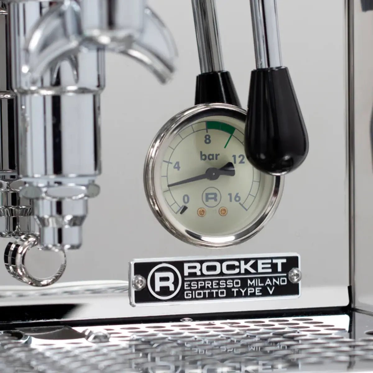 Rocket Espresso - Rocket Giotto Cronometro V Espresso Machine - Vibration Pump - Espresso Machine - Prime Coffee Suppliers