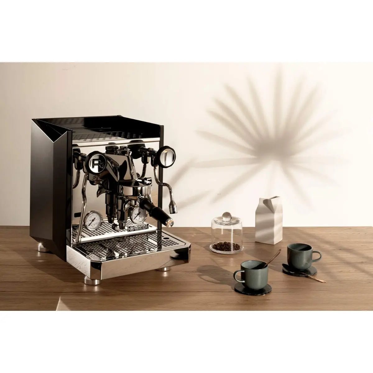 Rocket Espresso - Rocket Giotto Fast Espresso Machine - OLED Display + 12 Minute Heat up Time - Espresso Machine - Prime Coffee Suppliers