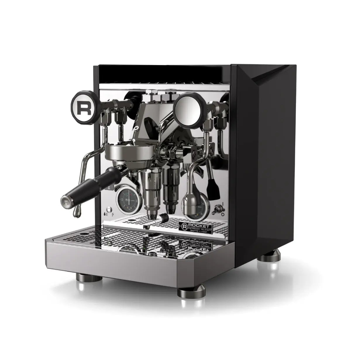 Rocket Espresso - Rocket Giotto Fast Espresso Machine - OLED Display + 12 Minute Heat up Time - Espresso Machine - Prime Coffee Suppliers