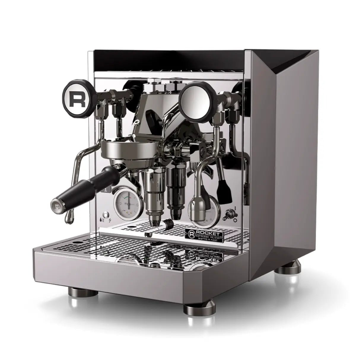 Rocket Espresso - Rocket Giotto Fast Espresso Machine - OLED Display + 12 Minute Heat up Time - Espresso Machine - Prime Coffee Suppliers