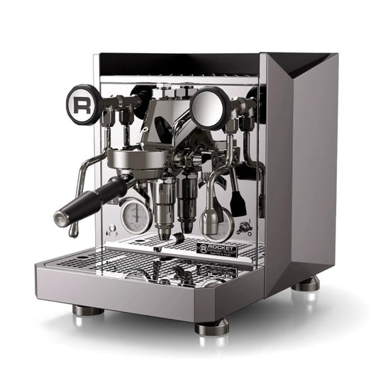 Rocket Espresso - Rocket Giotto Fast Espresso Machine - OLED Display + 12 Minute Heat up Time - Espresso Machine - Prime Coffee Suppliers
