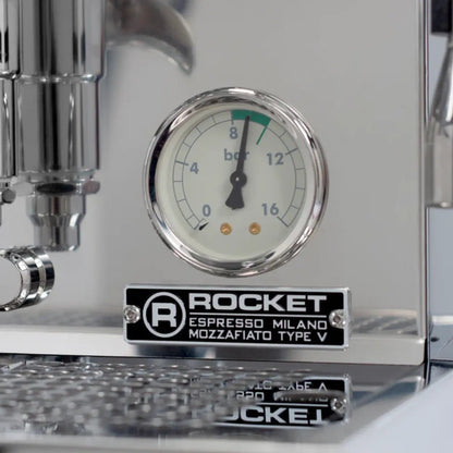 Rocket Espresso - Rocket Mozzafiato Cronometro V Espresso Machine - Vibration Pump - Espresso Machine - Prime Coffee Suppliers