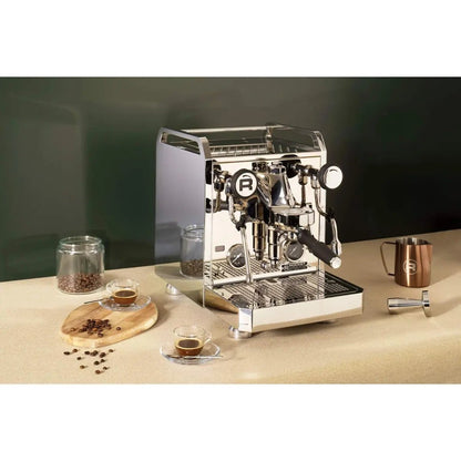 Rocket Espresso - Rocket Mozzafiato R Fast Espresso Machine + Fausto Grinder - Home Bundle Kit - Espresso Machine - Prime Coffee Suppliers