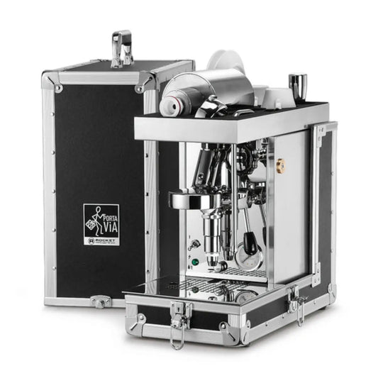Rocket Espresso - Rocket Porta Via Espresso Machine - Dual Boiler - Espresso Machine - Prime Coffee Suppliers