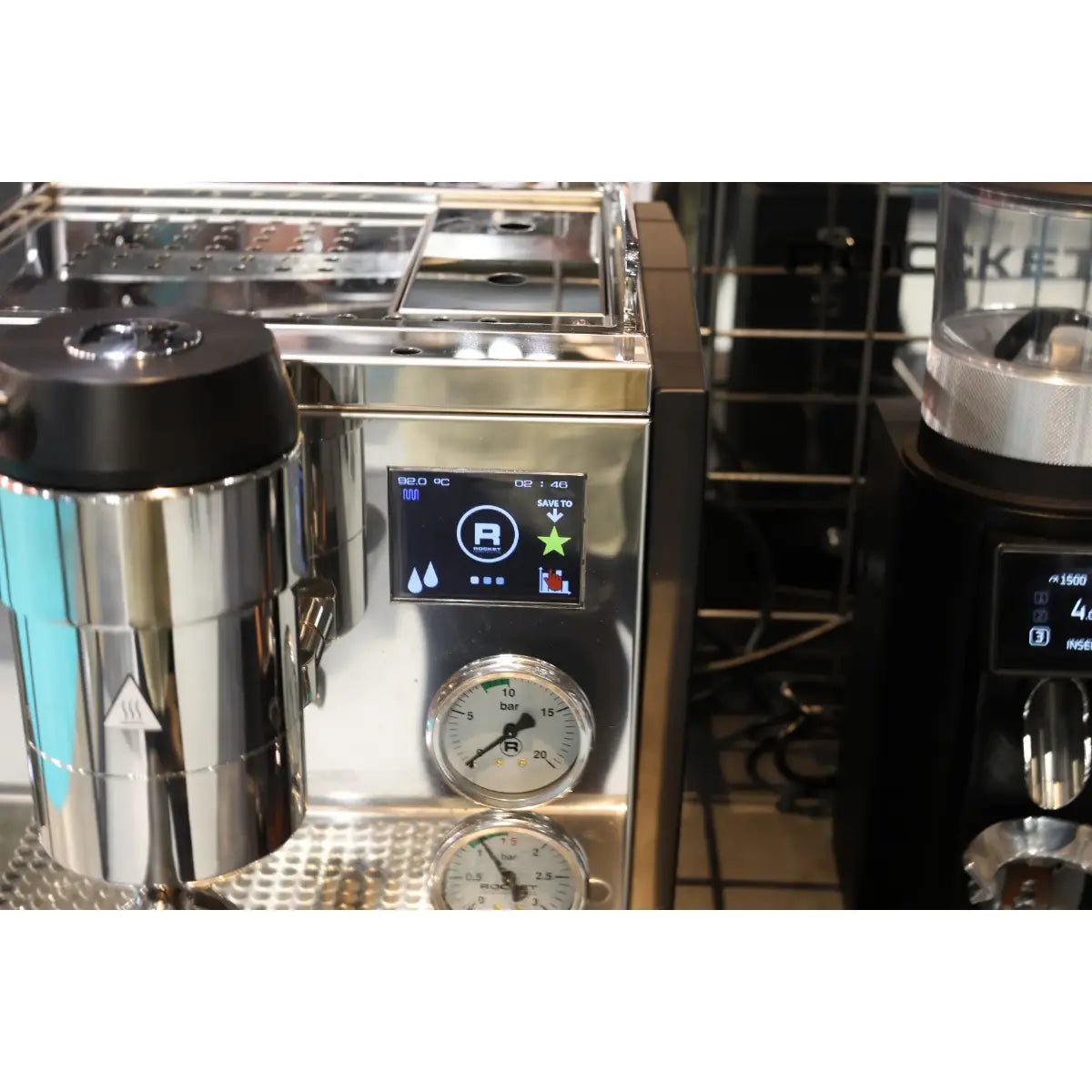 Rocket Espresso - Rocket R Nine One Espresso Machine - Dual Boiler - Espresso Machine - Prime Coffee Suppliers