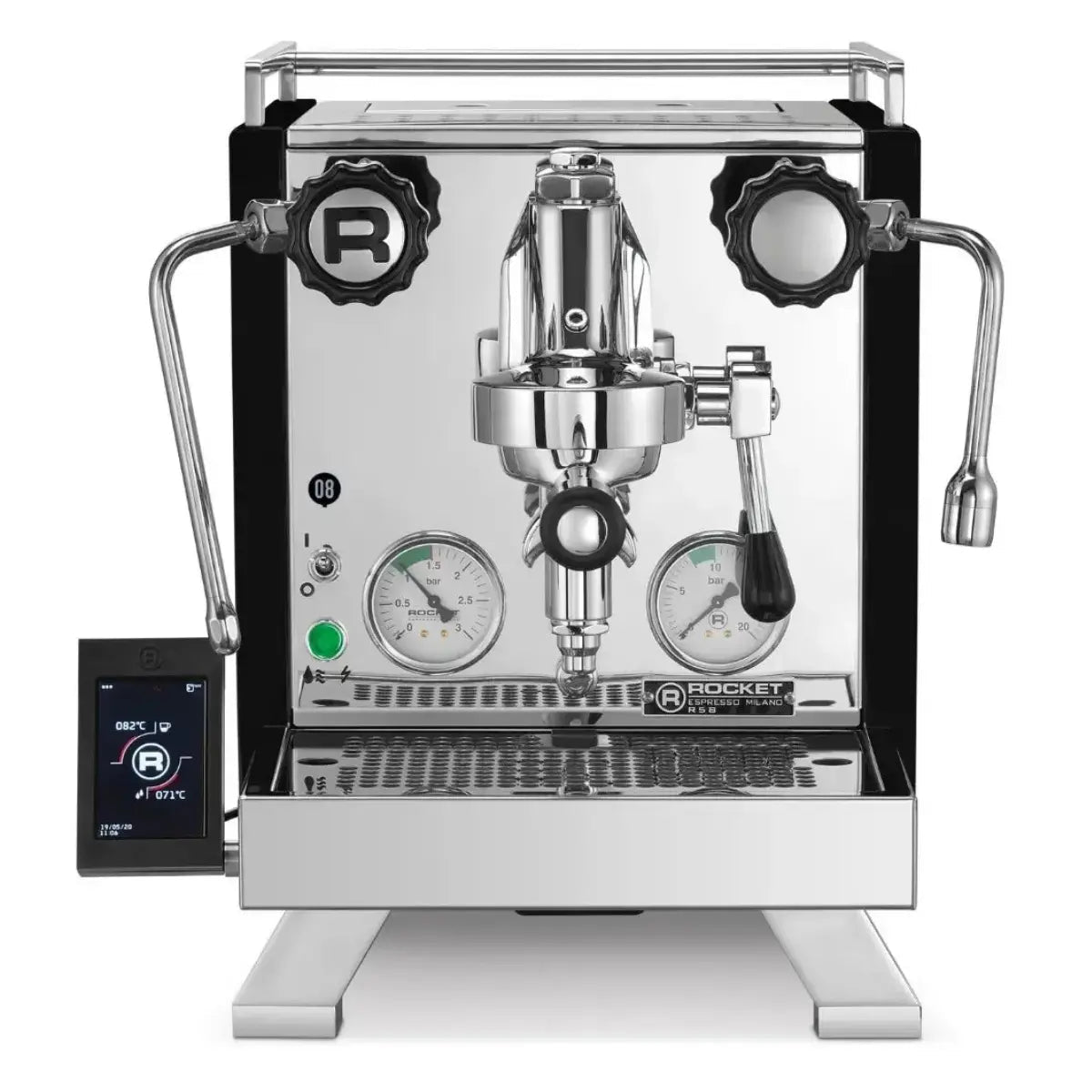 Rocket Espresso R58 BLACK Edition Espresso Machine + Giannino Grinder + Specht Timber Kit - Prime Coffee Suppliers