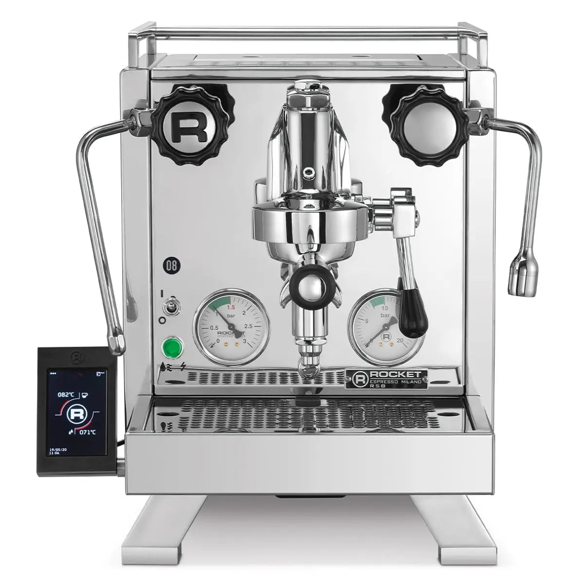 Rocket Espresso - Rocket R58 - R Cinquantotto Espresso Machine + Spluga Élite Grinder - Home Bundle Kit - Coffee Machine - Prime Coffee Suppliers