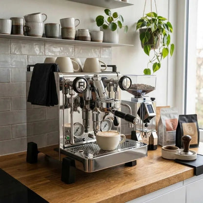 Rocket Espresso R58 Tune Espresso Machine - With Dual Boiler Setup and Tune Technology - Free Delivery with Prime Coffee Supp