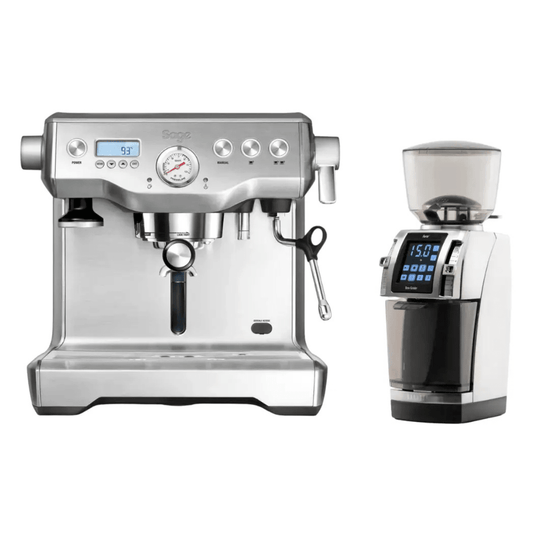 Sage - Sage the Dual Boiler Espresso Machine + Baratza Forte BG Grinder Home Bundle Kit - Espresso Machine - Prime Coffee Suppliers
