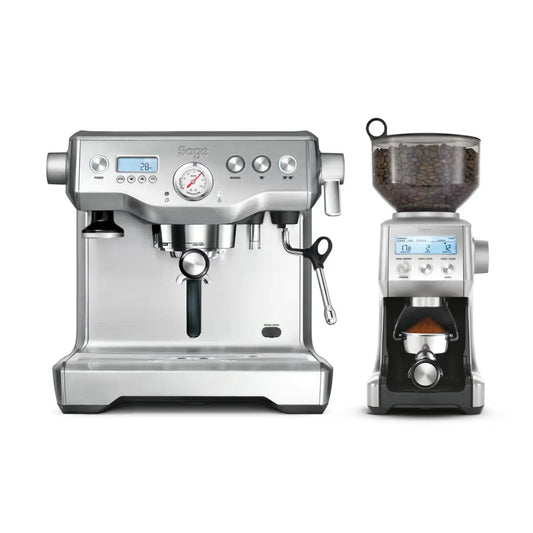 Sage - Sage the Dynamic Duo (the Dual Boiler + the Smart Grinder Pro) - Espresso Machine - Prime Coffee Suppliers