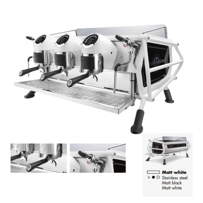 Sanremo Café Racer: Custom Made Espresso Machine 2/3 Group - Advanced Stainless Steel Boiler - Prime Coffee Suppliers