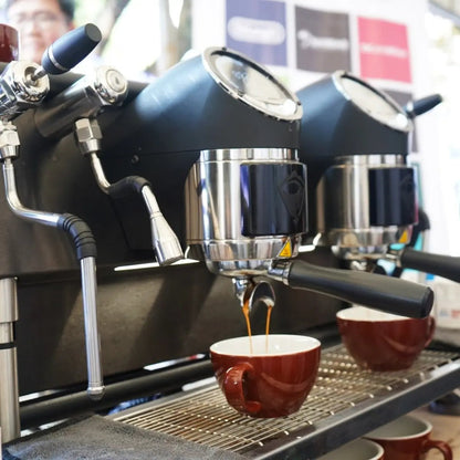 Sanremo - Sanremo Café Racer: Naked Espresso Machine 2/3 Group - Advanced Stainless Steel Boiler - Espresso Machine - Prime Coffee Suppliers