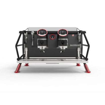 Sanremo - Sanremo Café Racer: Naked Espresso Machine 2/3 Group - Advanced Stainless Steel Boiler - Espresso Machine - Prime Coffee Suppliers