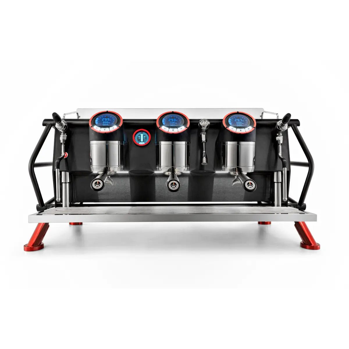 Sanremo - Sanremo Café Racer: Naked Espresso Machine 2/3 Group - Advanced Stainless Steel Boiler - Espresso Machine - Prime Coffee Suppliers